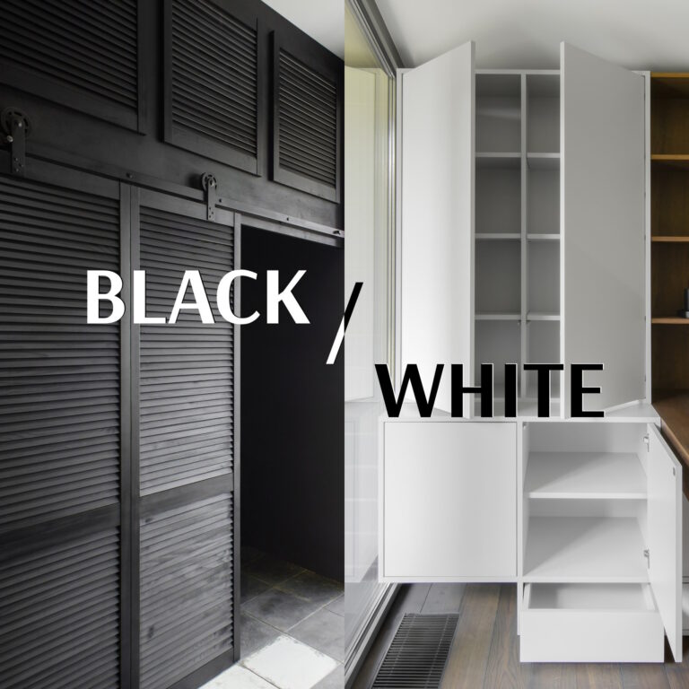 Black/White. Чорні та білі меблі | Instagram